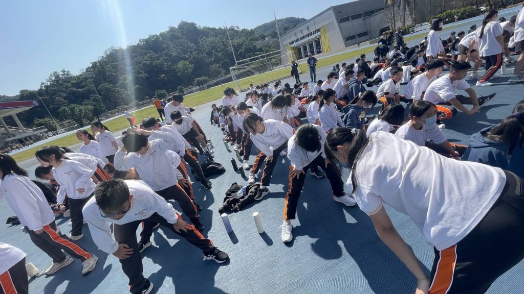 國中班際大隊接力